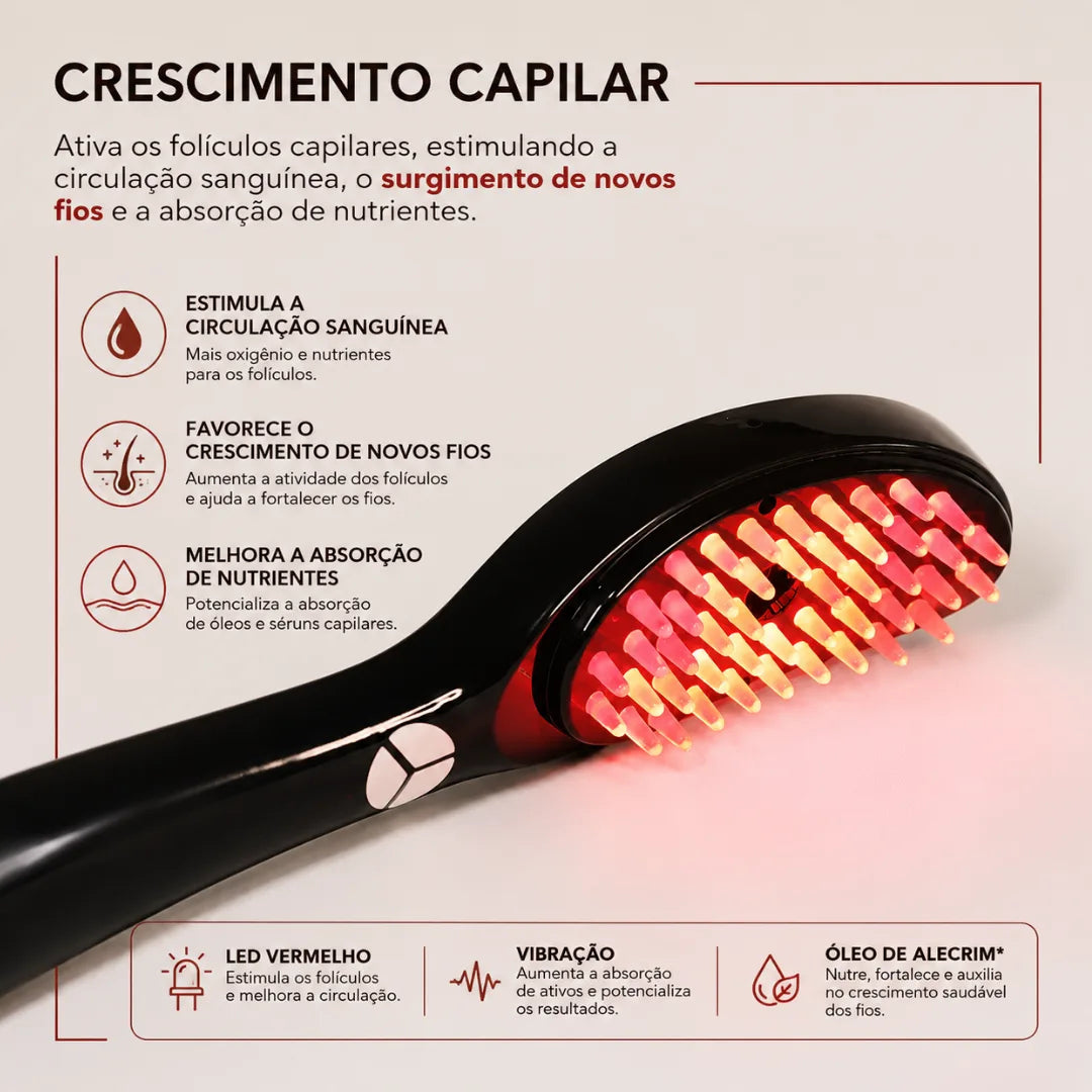 SmartBrush - Escova Capilar Anti-Queda