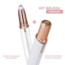 Kit Beleza - Canetas Depiladoras Facial & Corporal + Sobrancelha