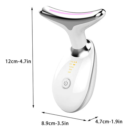 Massageador Facial com Fototerapia Anti-Rugas DermaLift