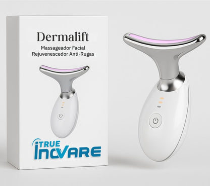 Massageador Facial com Fototerapia Anti-Rugas DermaLift