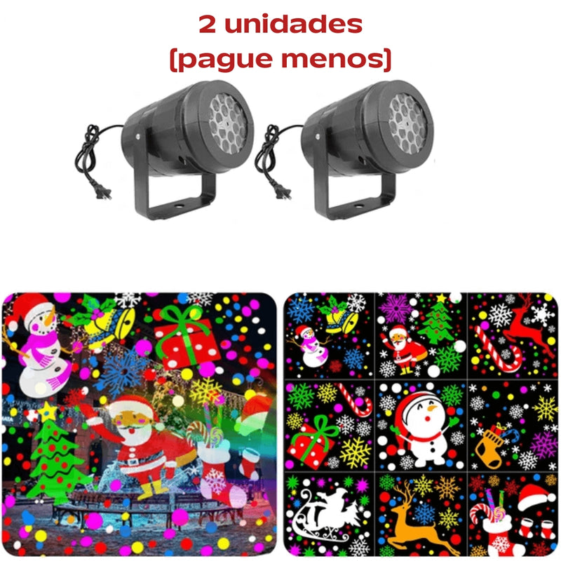 Projetor de Luz de Natal - Black Natal 2024 (QUEIMA ESTOQUE)