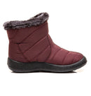 Bota de inverno feminina forrada com pelo impermeável - Anne Be - True Inovare