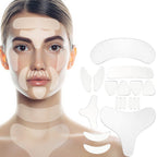 SkinFace™ - Adesivos de Silicone Rejuvenescedor Anti Rugas - True Inovare