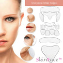 SkinFace™ - Adesivos de Silicone Rejuvenescedor Anti Rugas - True Inovare